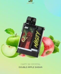 NASTY-5K-CRYSTAL-DISPOSABLE-DOUBLE-APPLE-SHISHA